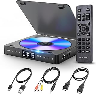 小型のDVD・CD機は画面と給電方式が未確認