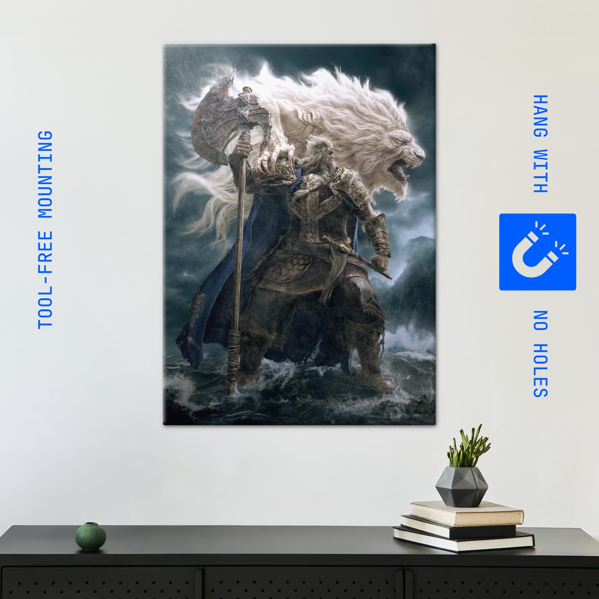 Amazon.com: Displate Metal Poster Elden Ring - Lands Between
