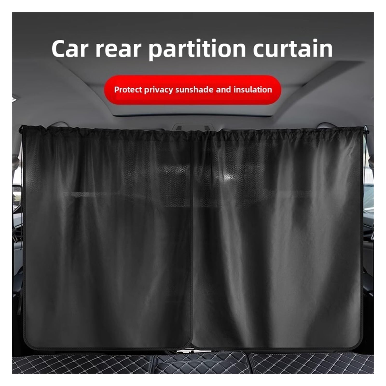 Rideau Arrière Fourgon Occultant Rideaux de confidentialité for Voiture