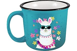 Spoontiques - White Llama Camper Mug