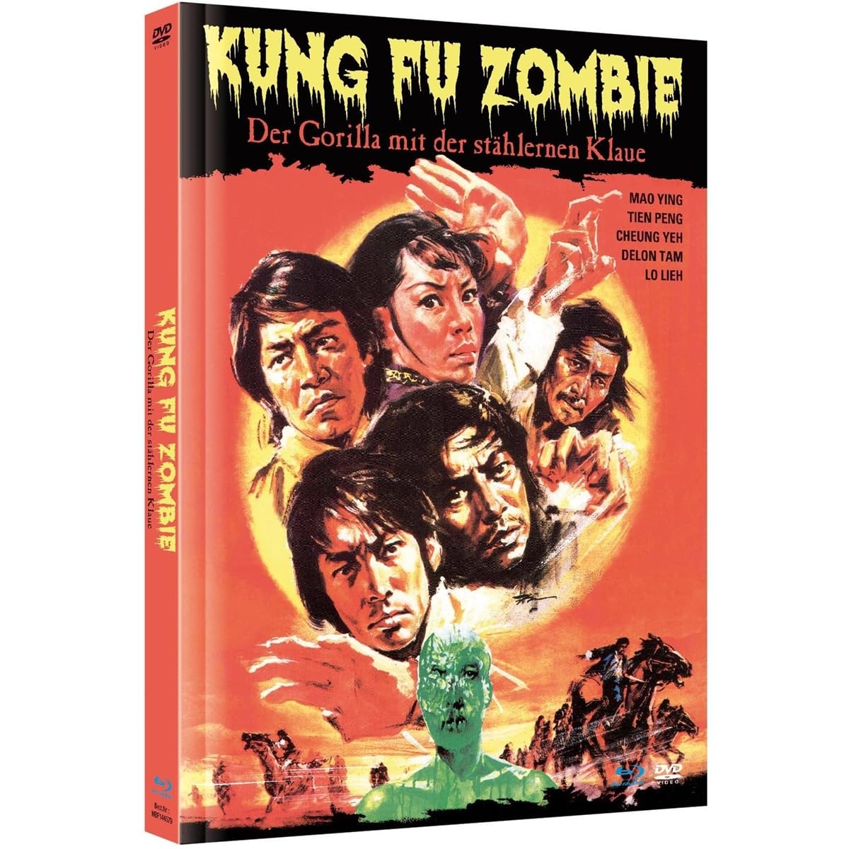 Kung Fu Zombie en Blu-ray, la exclusiva edición numerada Mediabook de alta calidad para cinefilos