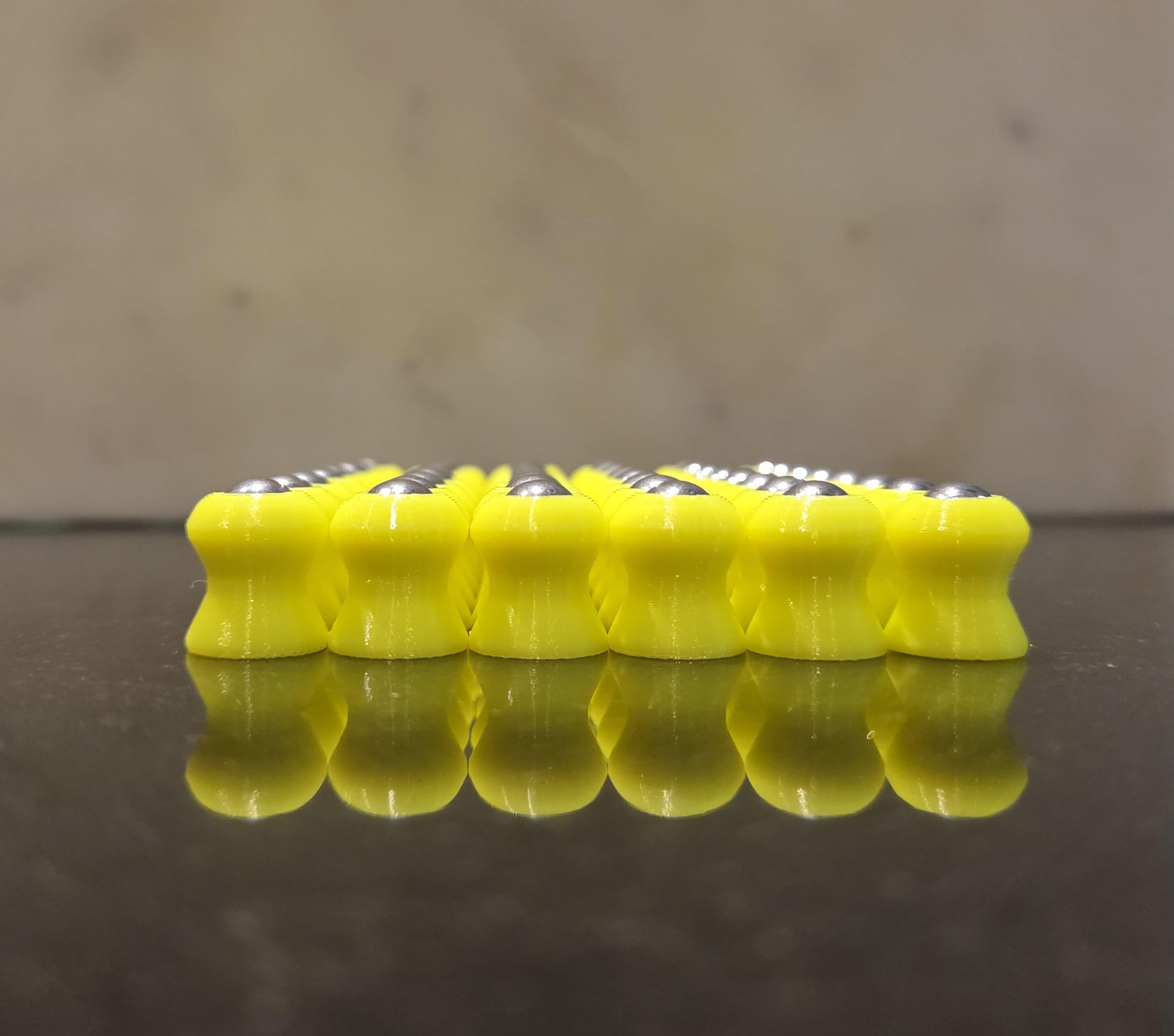 48x TPU Millzev Diabolo Slugs Geschosse .50 Cal (.495) AEA Megalodon Challenger 8mm Stahlkugel