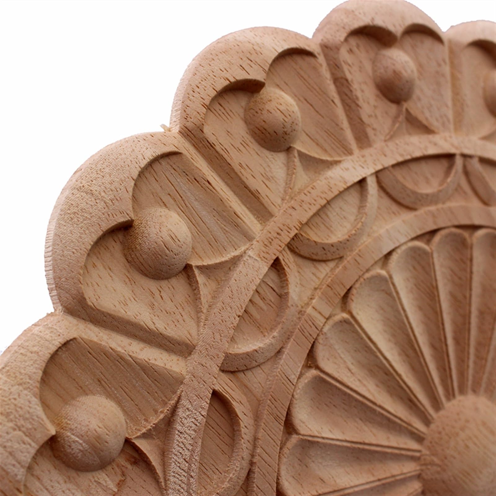 Rzeźbione drewniane nakładki narożne, Rzeźbiona w drewnie aplikacja nakładka na meble szafa dekoracja szuflady szafki wiele rozmiarów(20cm/7.9inch)