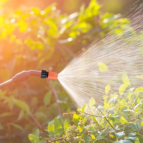 Miniatura 7 de Kit de riego por goteo, equipo de riego de jardín de 164 pies98.4 ft, 50 piezas, sistema de rociadores de 14 pulgadas, tubo de distribución en