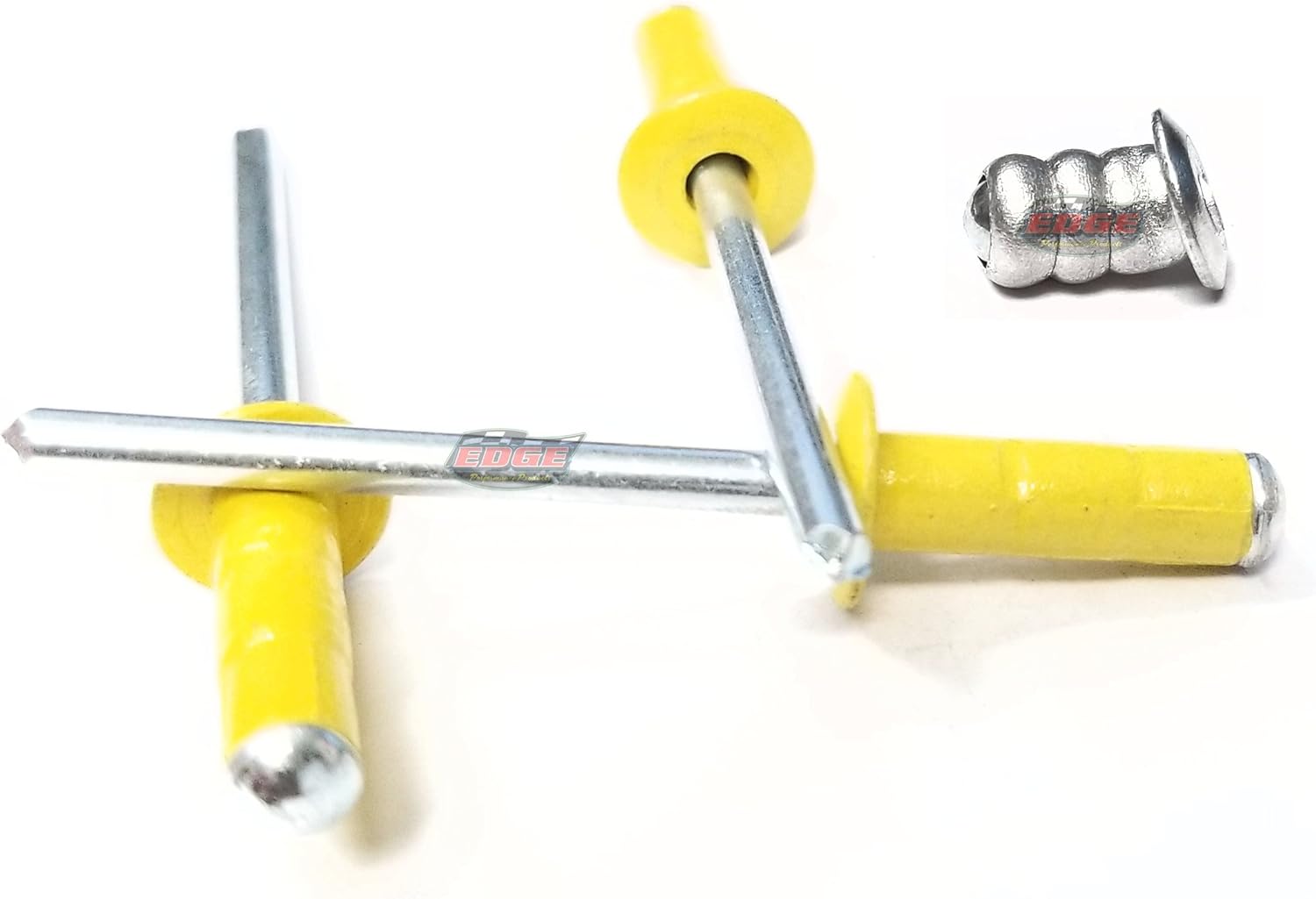 Yellow 3/16" Aluminum Small Head with Steel Mandrel Multi