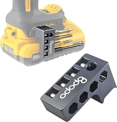 Soportes hexagonales de aluminio de 14 pulgadas para destornilladores de impacto inalámbricos Dewalt Wrox, potente organizador de mangas de broca