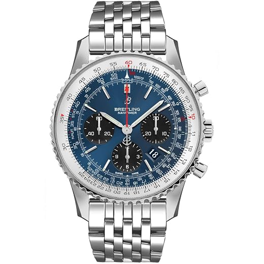 Breitling Navitimer 1 B01 Chronograph 43 Luxury Men's Watch AB0121211C1A1