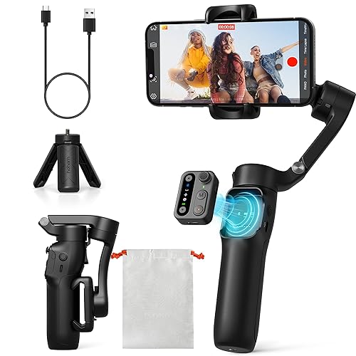 hohem iSteady X3 SE Gimbal Stabilizer for iPhone, Phone Stabilizer