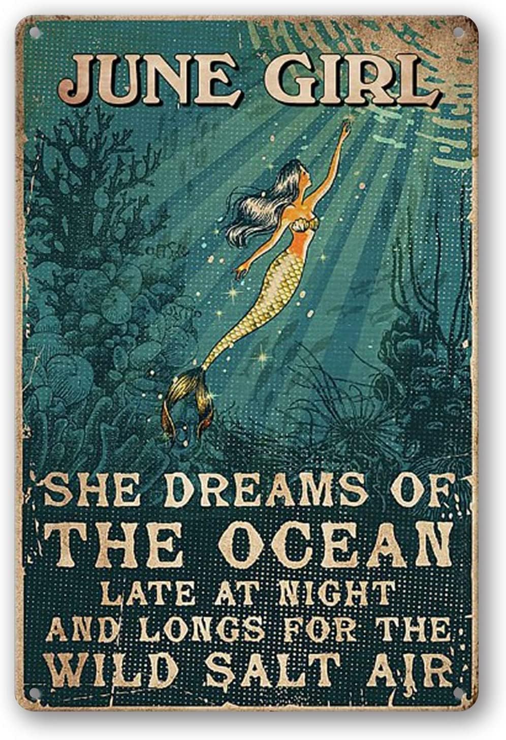TOPYUN Targa In Metallo Vintage 20x30 Cm - Frasi Da Giardino 'I Go To Lose My Mind And Find My Soul'