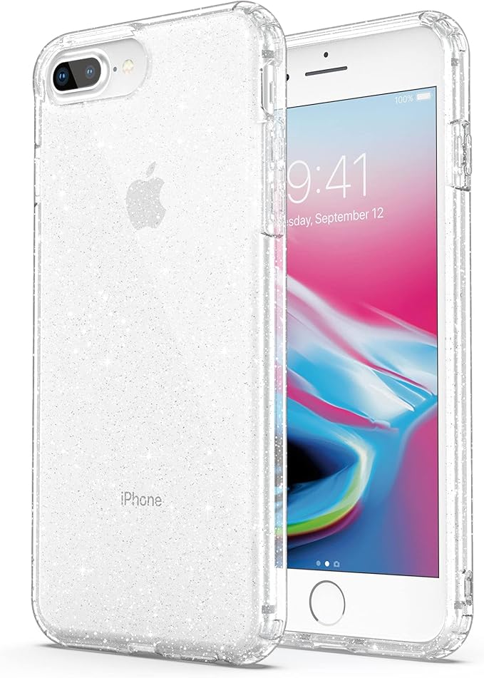 Clear sparkly phone case Clearance