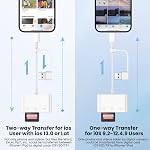 Deeyaple SD Card Reader, 3 in 1 Memory Card Reader, USB-A & USB-C Dual Interface SD/TF Micro SD Card Adapter, Compatible with iPhone 15/16/17, iPad, MacBook Pro/Air, Android, Computer, Plug & Play.