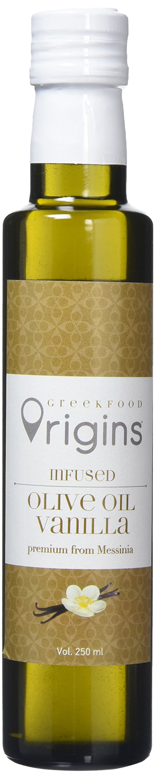 Greek Food Origins Extra Virgin Olive Oil with Vanilla, 250 ml