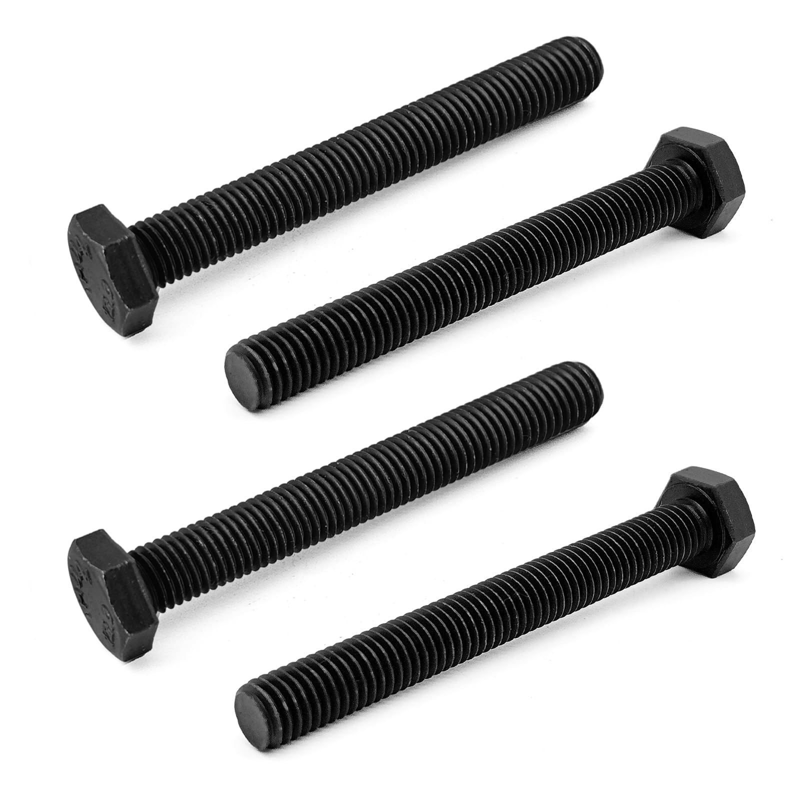 4 Pieces Threaded M8 8mm Secondary Clutch Spreader Belt Change Removal Tool, Pre Oil, Fully Threaded Compatible with Can-am ATV's and SXS's Bolt M8 x 1.25 x 70 12.9 CL