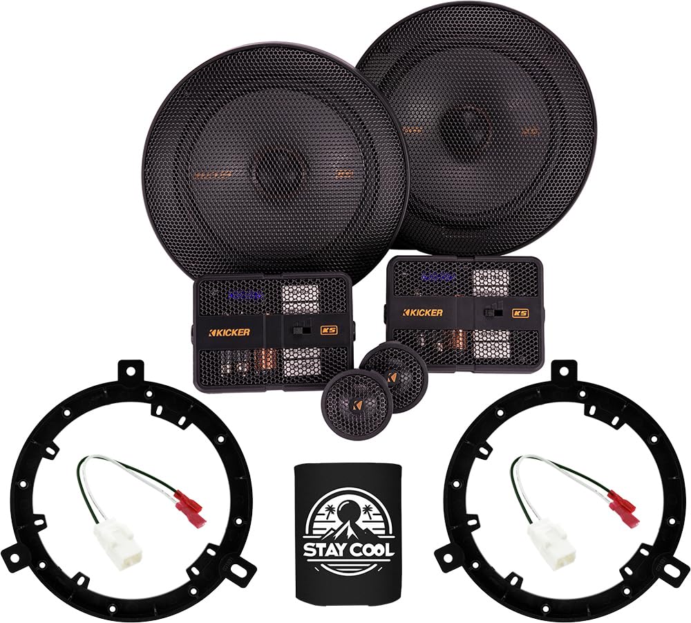 Amazon.com: KICKER Dash/Overhead 6.75 Speakers Kit for Jeep