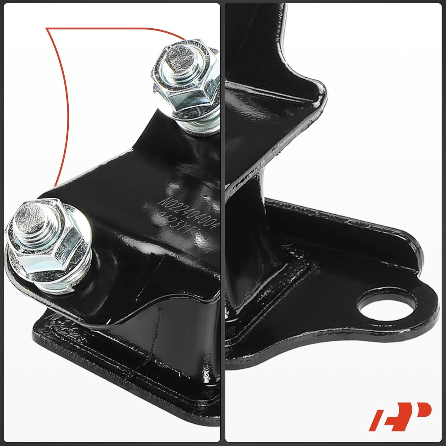 A-Premium 2PCS Transmission Mount Set Compatible with Honda Odyssey 2005 2006 3.5L, Automatic Transmission, Replace# 50806SHJA01, 50805S3VA81