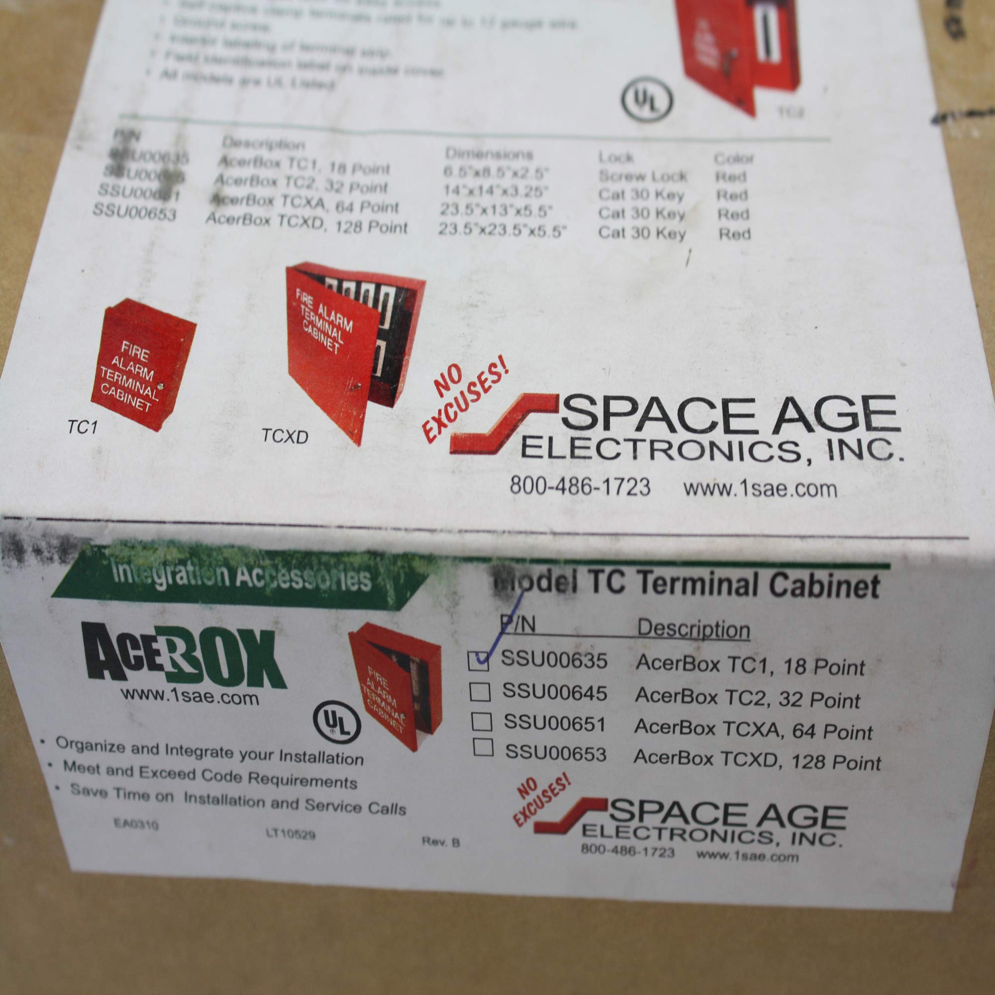 ビ*ビ様 SPACE AGE CABINET Space Age Electronics, Inc. - IF Series