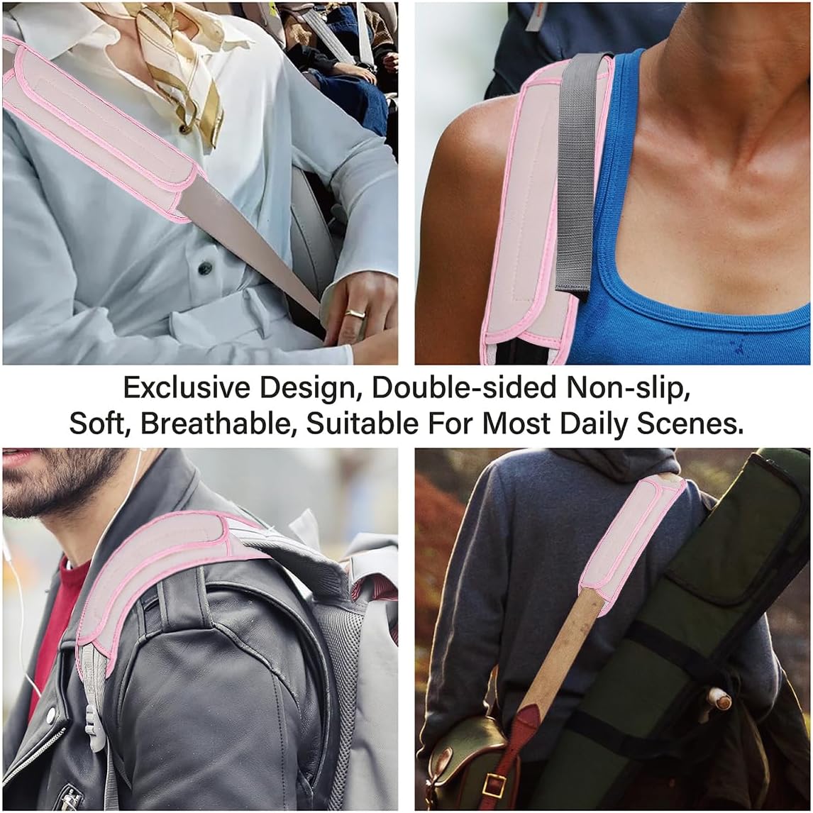 Universal Shoulder Pad for Bags Non-Slip Thick Enhance The Comfort and Stability of Shoulder Bags, Messenger Bags, Backpacks and Belts - Perfect for Outdoor Sports Enthusiasts