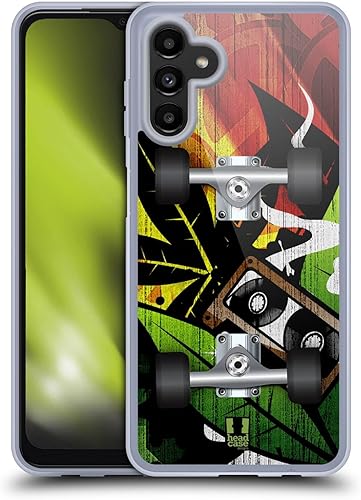 Head Case Designs Reggae Skateboards Soft Gel Case Compatible with Samsung Galaxy A13 5G (2021)