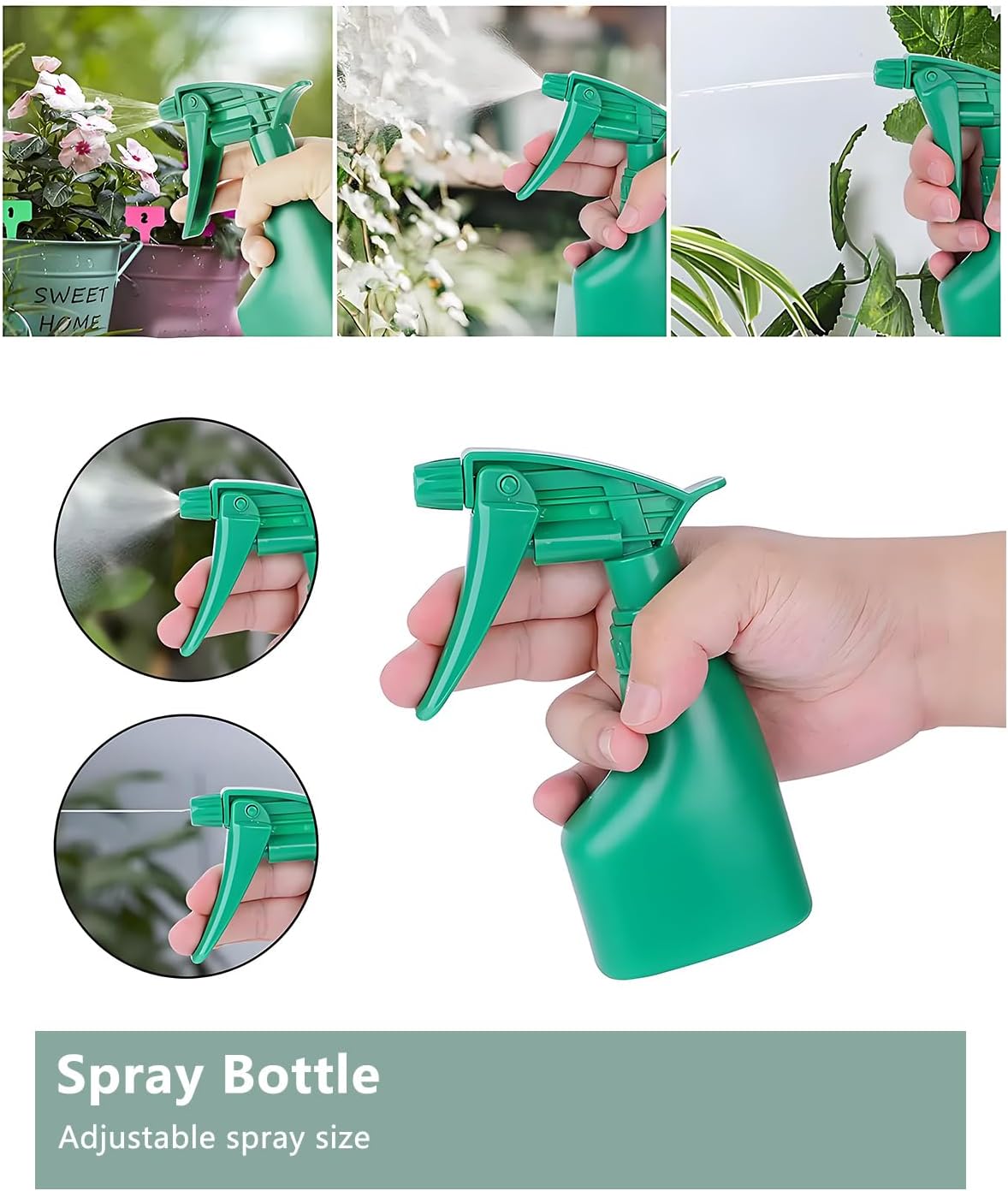 Garden Tool Set, Heavy Duty Gardening Tools with Non-Slip Rubber Grip, Includes Shovel Trowel Fork Rake Gardening Gloves Organizer Handbag, Gifts for Women and Men (Professional Set (10 PCS))