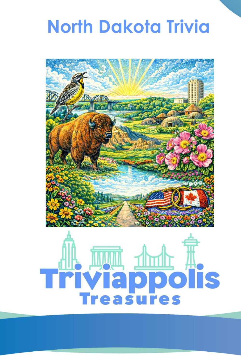 Triviappolis Treasures - North Dakota: North Dakota Trivia (Triviappolis Treasures - Travel with Trivia!)