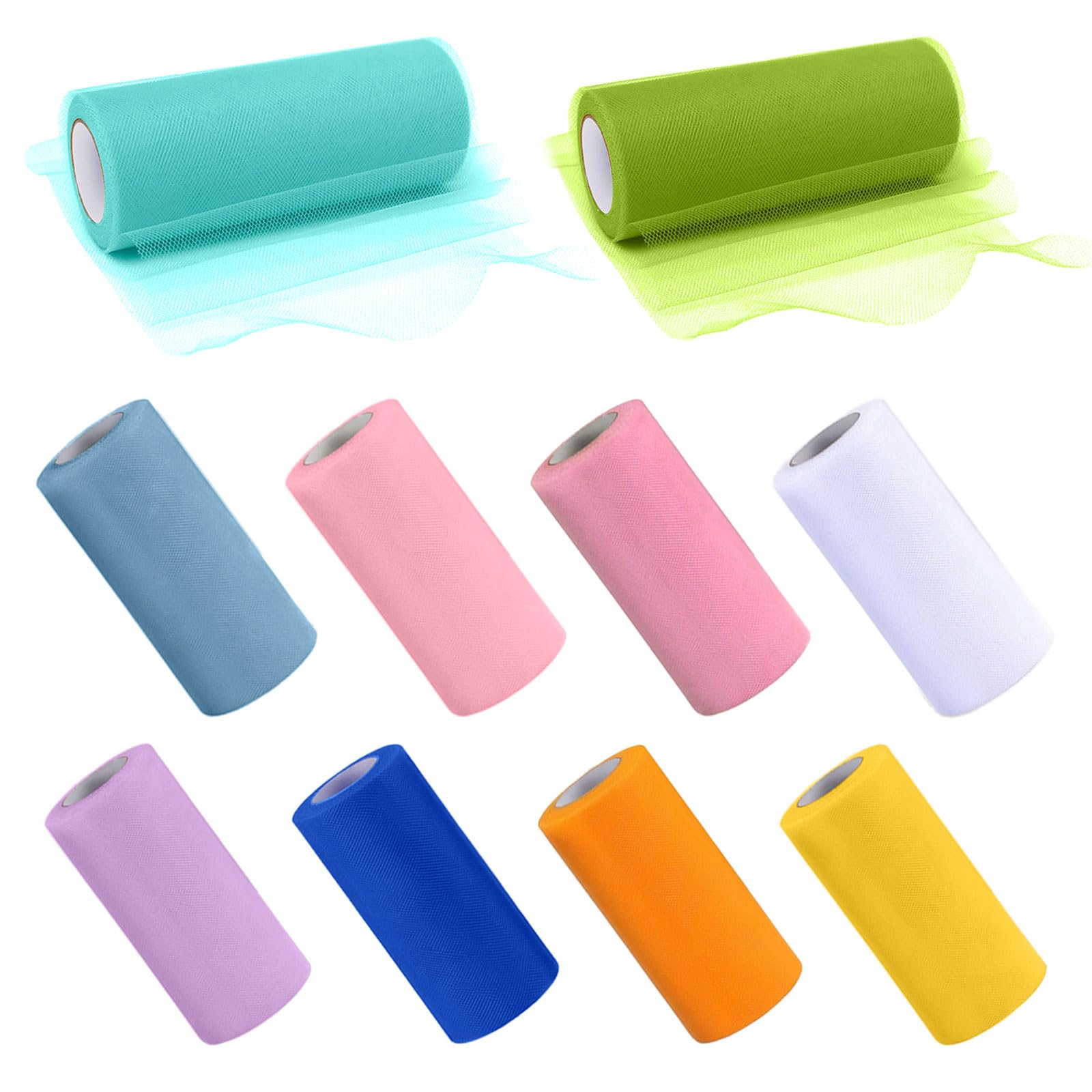 Tulle en organza anti-effilochage pour emballage cadeau et déco de fête