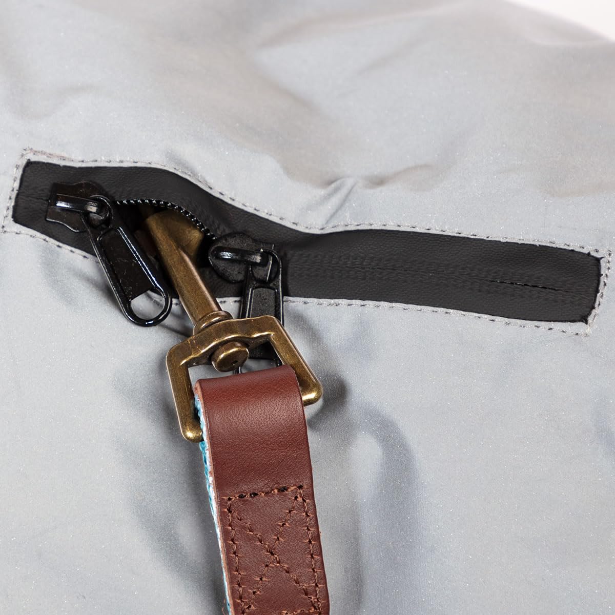 Danish Design Płaszcz dla psa 3 w 1, odblaskowy, 49 cm, na każdą pogodę, wodoodporny, z podszewką polarową, stylowy płaszcz przeciwdeszczowy dla psów