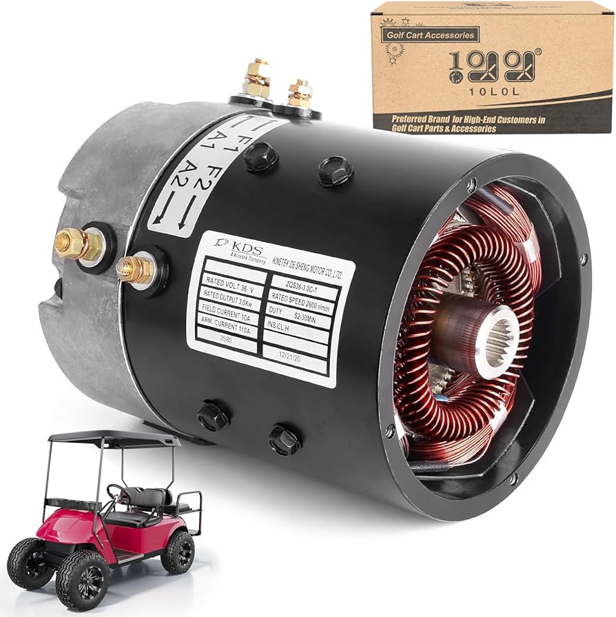 10L0L Separately-Excited Electric Motor for EZGO TXT 2000-up