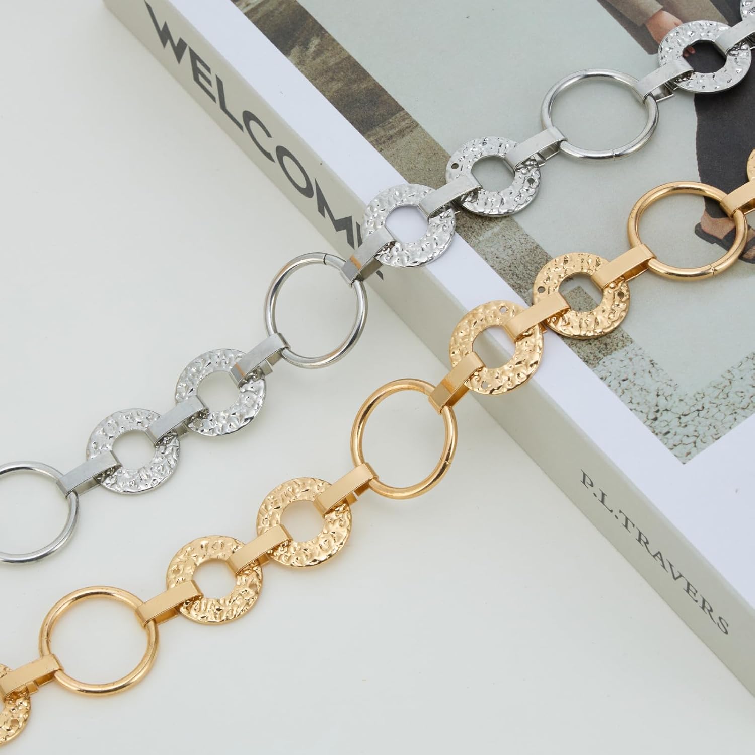 Waist Chian Belts for Women Metal Body Chain Belt for Jeans Dress - Image 5