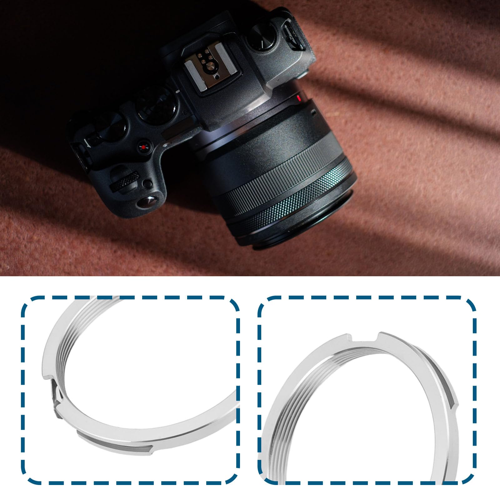 Adapter Per Montare Obiettivi M42 Su Fotocamere EOS M Mirrorless Adattatore Ef M 334985967172 2