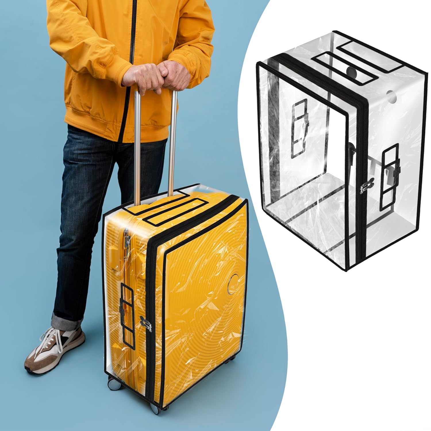 Protect Your Suitcase - Waterproof Cover -8