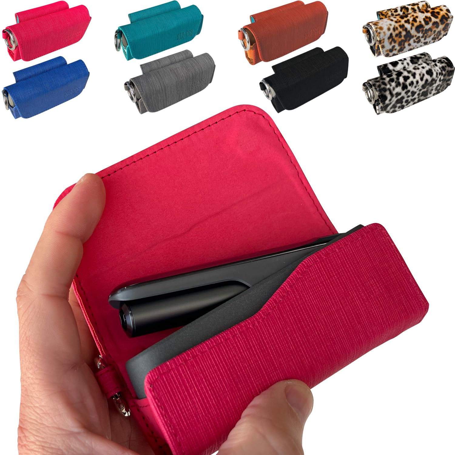 GC Case compatible with IQOS Accessories 3 DUO Originals + Heets Sticks