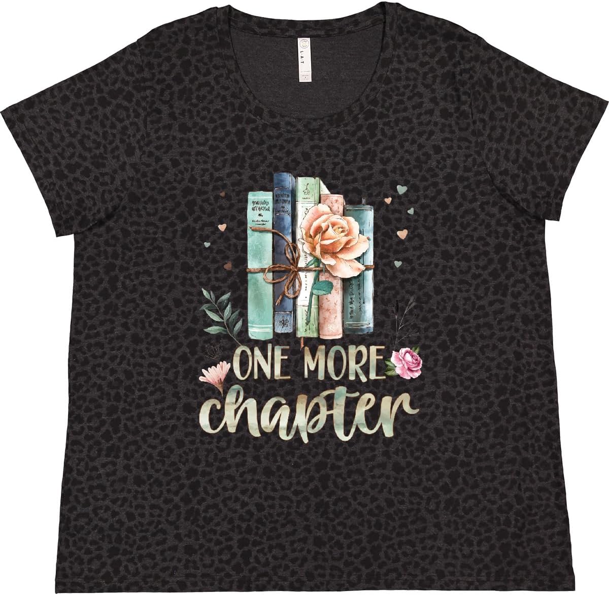 inktastic 1 More Chapter Book Lover Reading Women's Plus Size T-Shirt