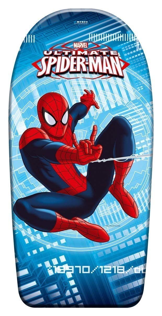 Mondo Toys Body Board 94 Spiderman Tabla de Surf para Niños 94 cm