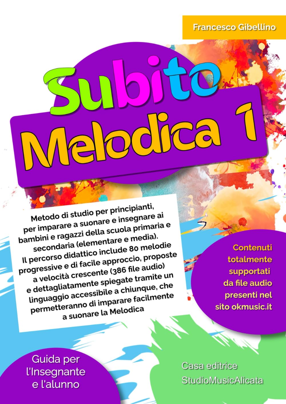 Subito Melodica vol.1: Metodo di studio per principianti, per imparare a suonare e insegnare ai bambini e ragazzi della scuola primaria e secondaria ... 80 melodie progressive e di facile approccio.