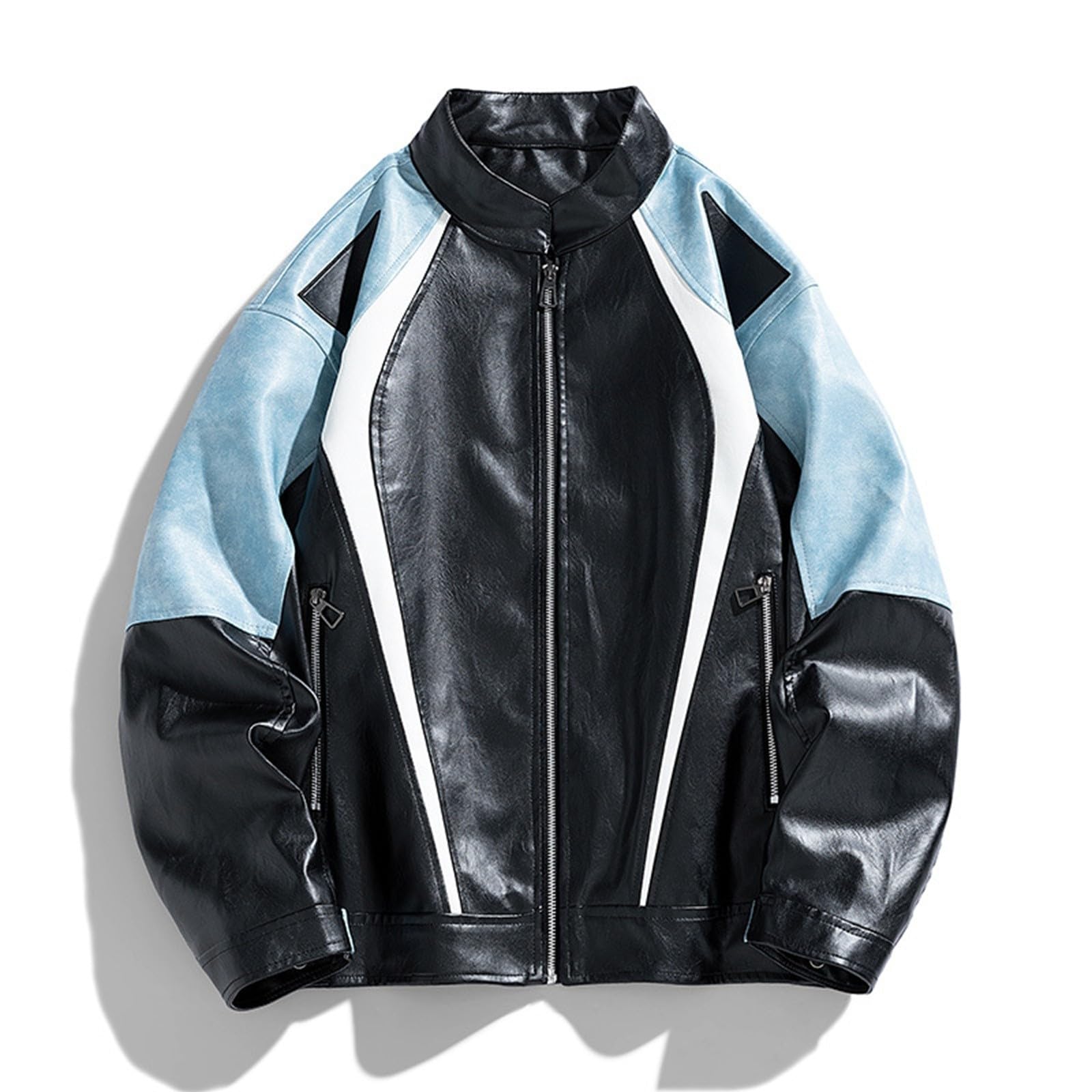 Jacket Lässige Herrenjacke mit Stehkragen, modernem Design, für den Alltag