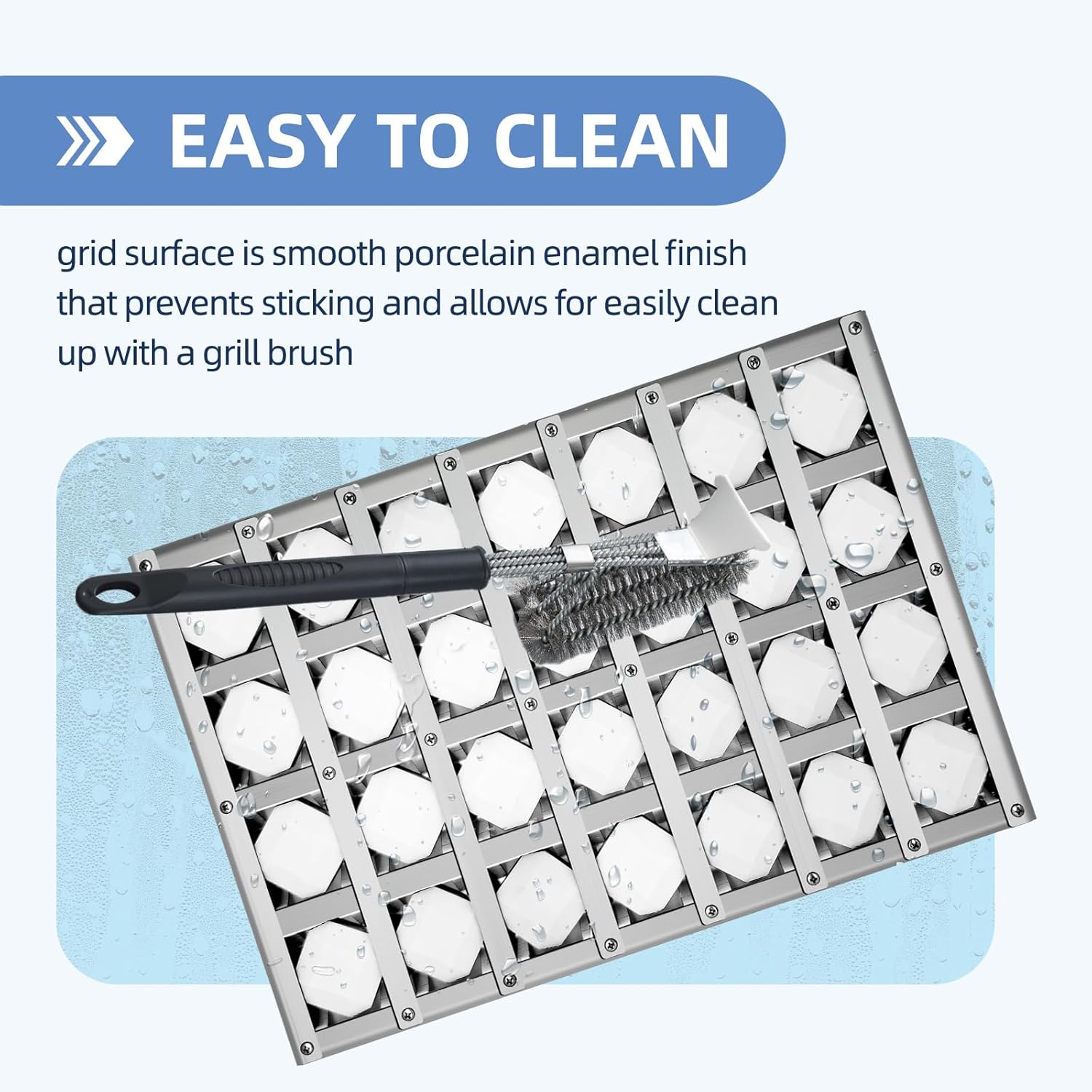 510-0522 Briquette Tray for Alfresco ALX2-42, ALX2-56,ALXE-42,ALXE-56,ALXE-56SZ, 3 Pack Radiant Tray Assembly for Alfresco Grill Replacement Parts with Ceramic Rods