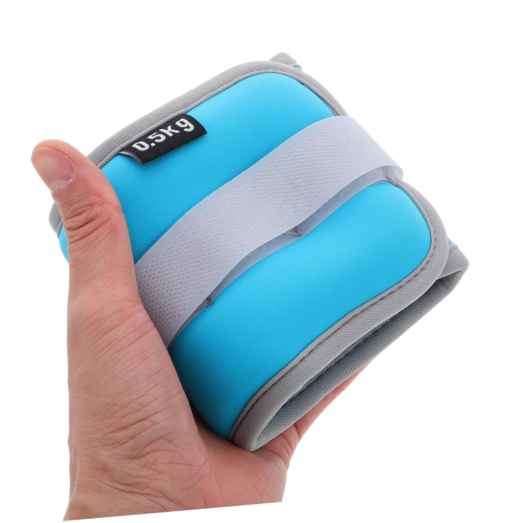 Pesi da Polso e Caviglia 0, 5kg 2 Pezzi per Fitness e Corsa | Nylon, Neoprene e Sabbia di Ferro, Design Regolabile, Indossabili su Mani e Piedi