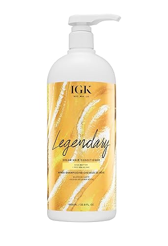 IGK LEGENDARY Dream - Acondicionador para el cabello Saludable + Hidratado + Brillo Vegano + Libre de Crueldad