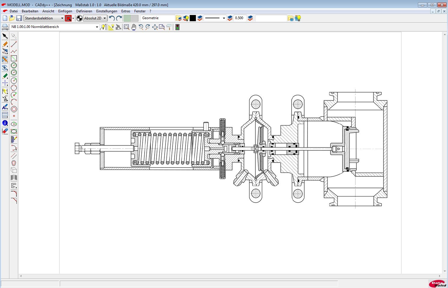 BeckerCAD 15 - 2D CAD - Software und Zeichenprogramm für Architektur, Maschinenbau, Modellbau und Elektrotechnik - 100% kompatibel mit AutoCAD für Win 10, 8.1, 7