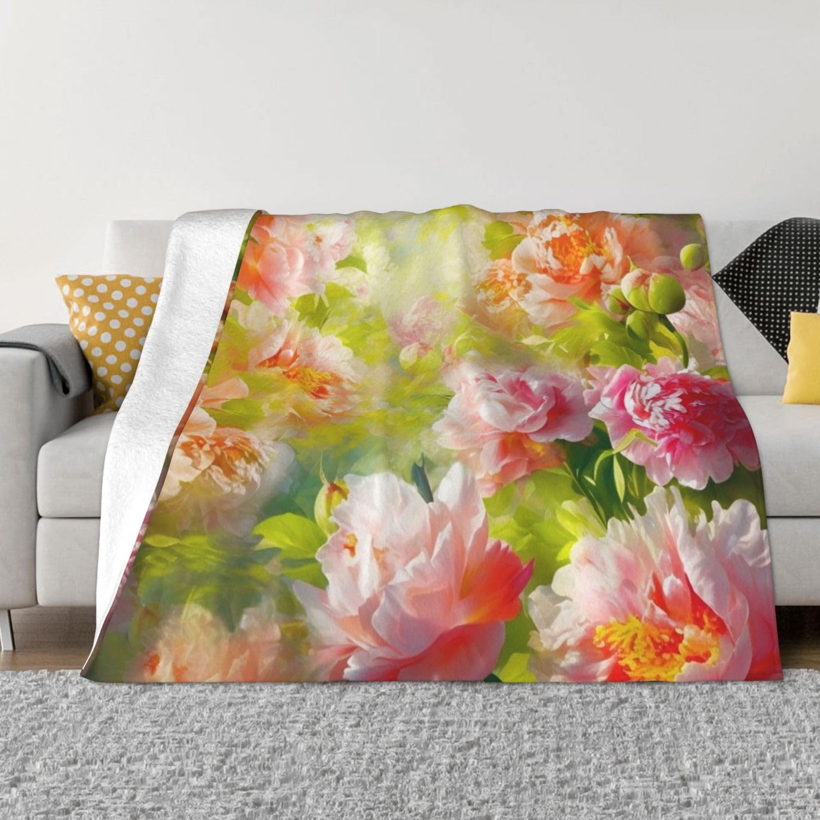 Couverture en micro polaire ultra douce et légère flanelle luxe