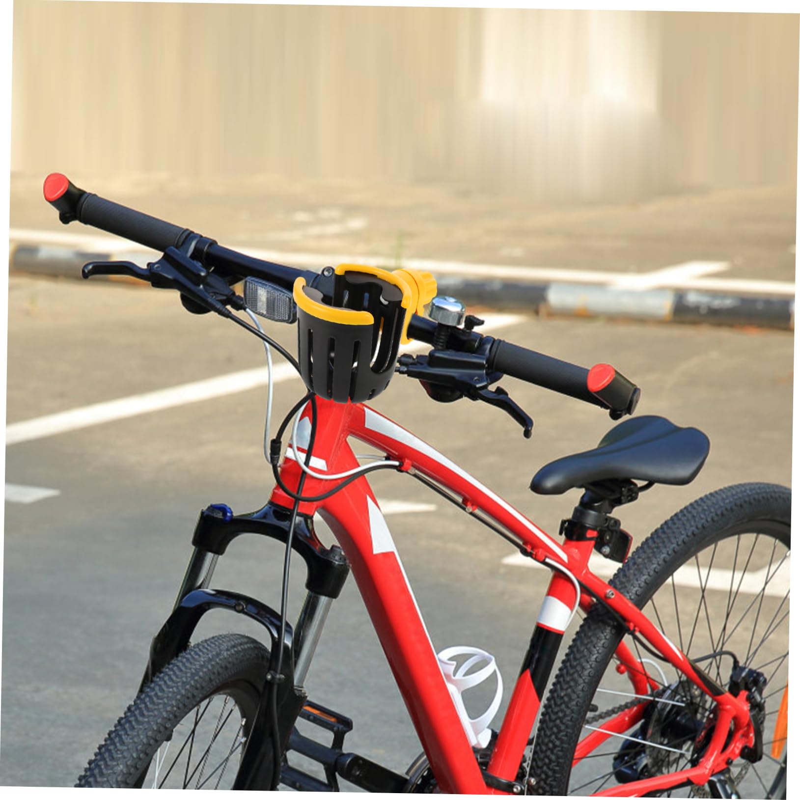 Portabottiglie per Passeggino Girevole, Regolabile, Abs | Biberon e Bottiglie, Bocca Tonda, Rimovibile, per Manubrio Scooter e Bicicletta