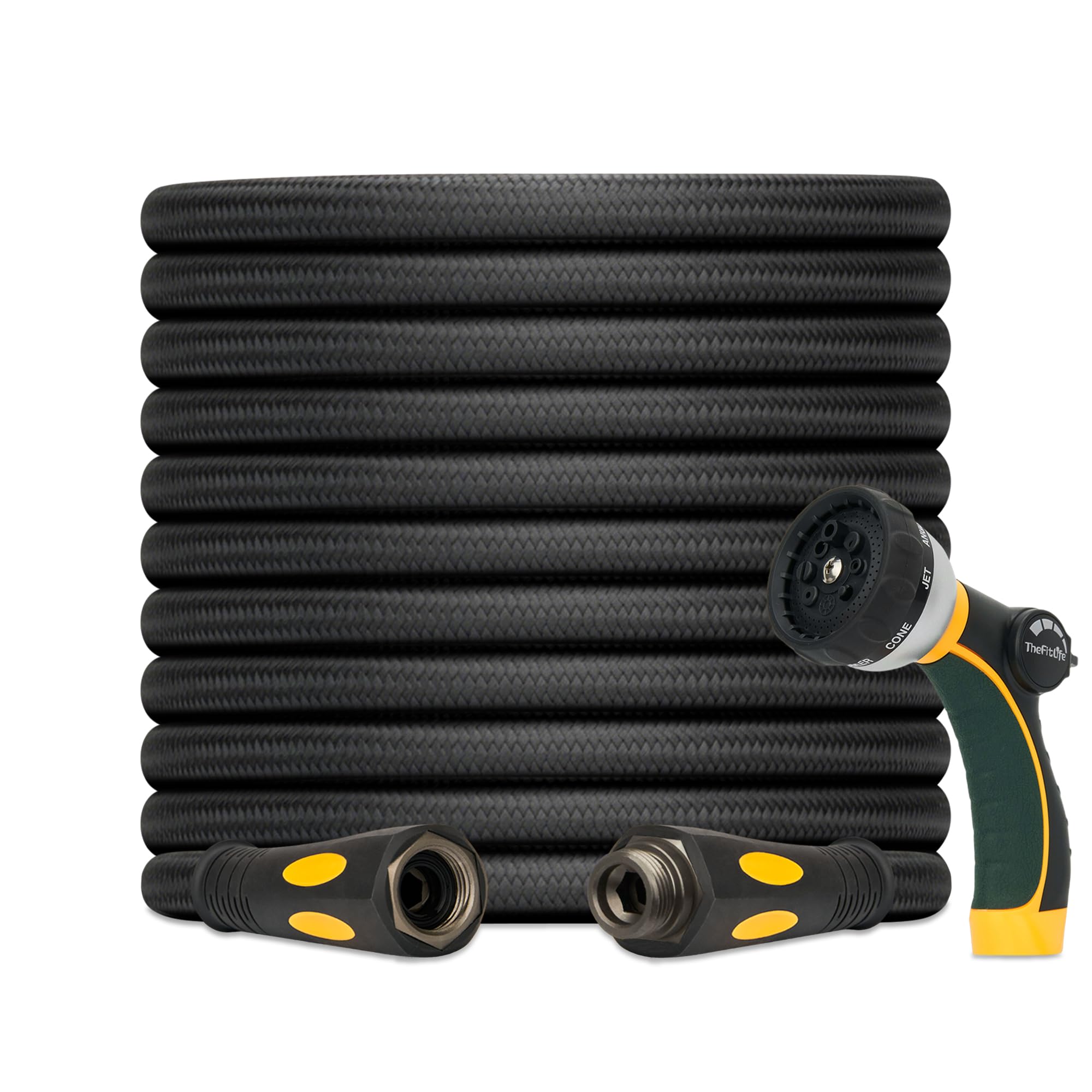 TheFitLife Garden Hose Black