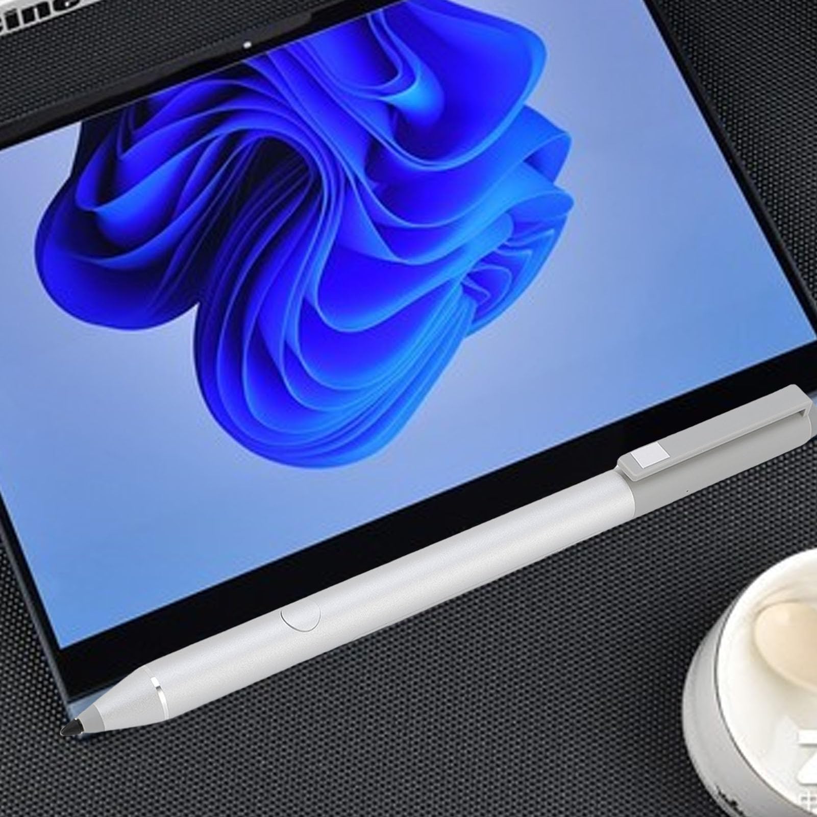 Penna Touch per Laptop con 4096 Livelli di Pressione per Superficie X360 - Controllo Preciso, Rifiuto del Palmo, Ricarica Rapida di Tipo C, Materiale ABS