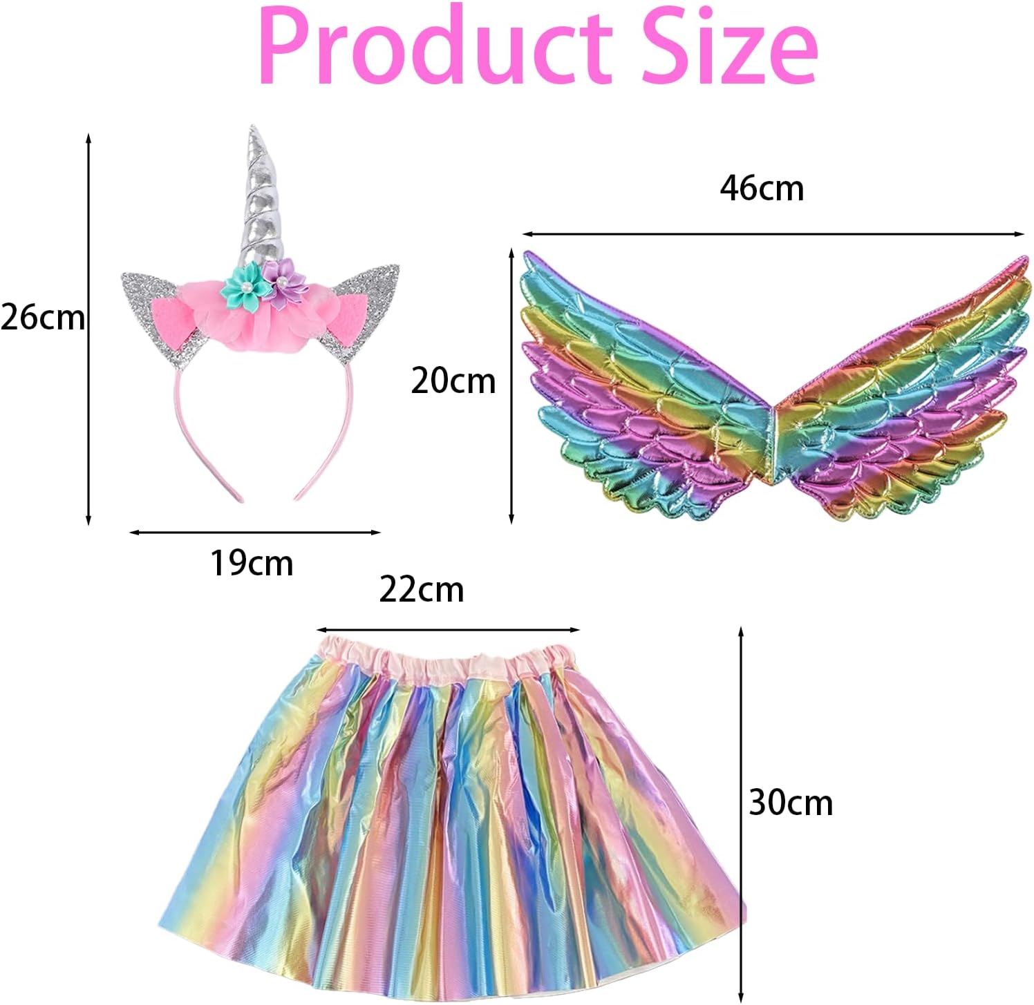 Girls Unicorn Costume Unicorn Night Dress Ballet Outfits for Christmas, Halloween, Carnival