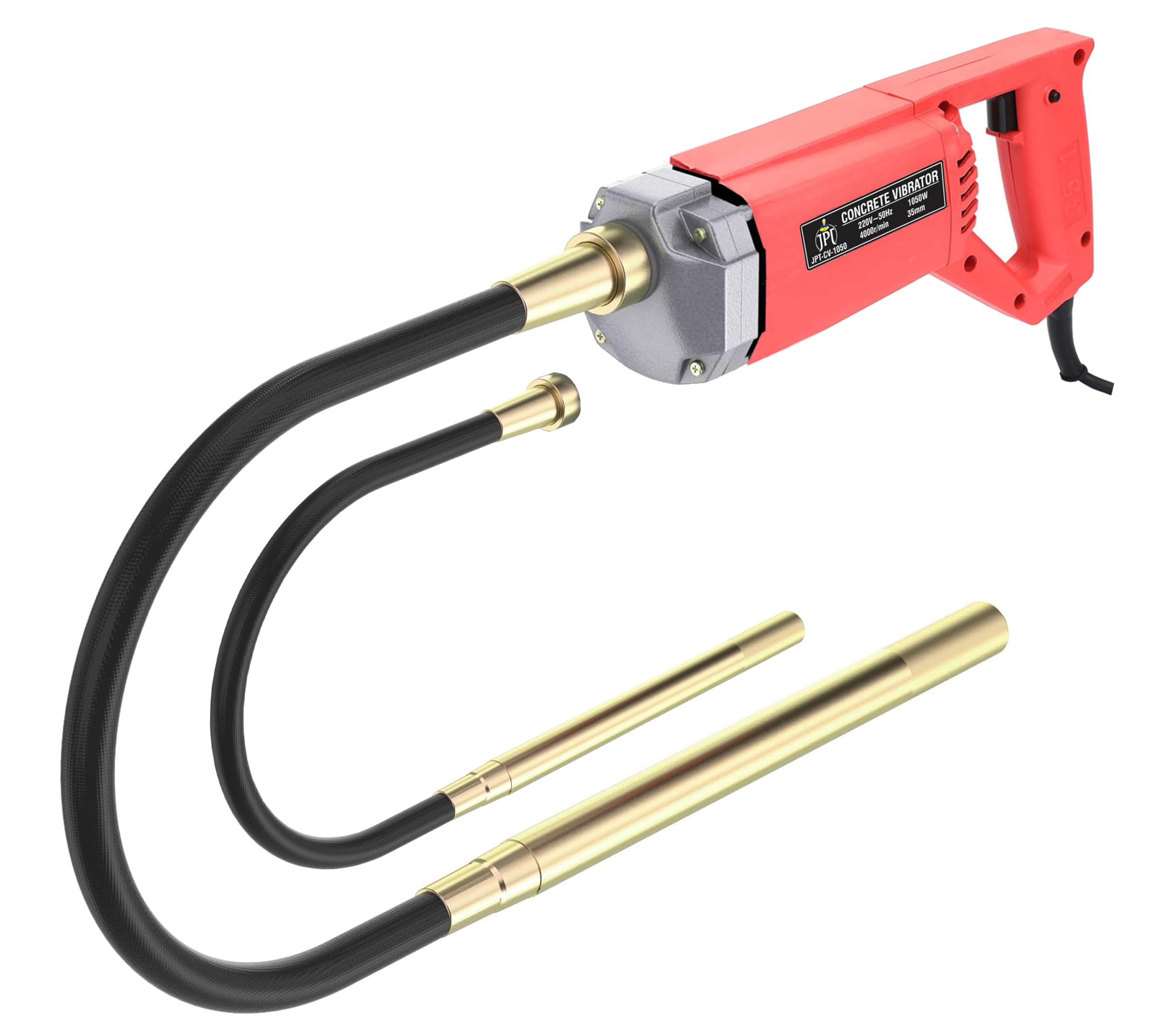 See full amazon price history chart for JPT 1050W Heavy Duty Concrete Needle Vibrator, 4000 Vibrations per Minute (with 1 m and 1.5 m Needles) JPT 1050W Heavy Duty Concrete Needle Vibrator, 4000 Vibrations per Minute (with 1 m and 1.5 m Needles) (B0CTHJZSTF) Amazon Price History, Amazon Price Tracker