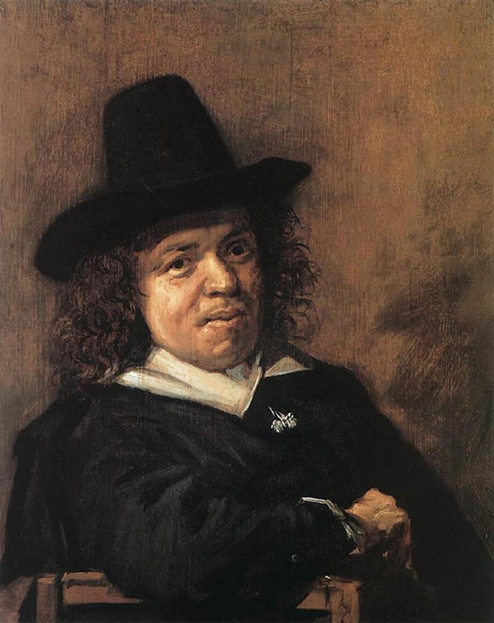 SERENDIPITP Abstract Painting Mural Print Picture Wall Decor Painting Frans Post by Frans Hals Vintage Wall Artwork for Home Decor 60x90cm