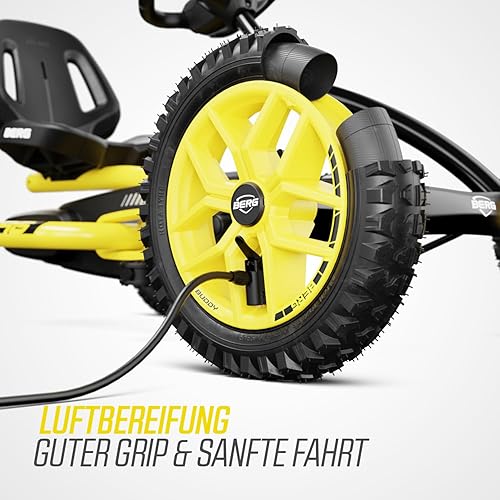 Miniatura 14 de Berg Toys Choppy Neo Pedal Go Kart para niños y adultos – Juguete ajustable para niños de 4 a 8 años – Go Karts con sistema BFR, coche de pedal al