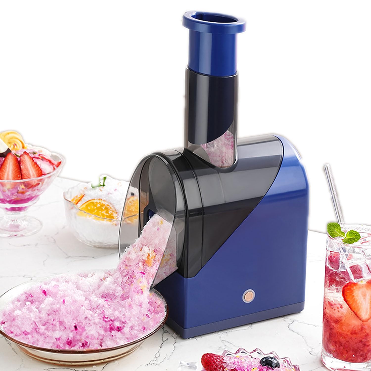 Machine à glace pilée sans fil pour réussir vos soirées cocktails et smoothies