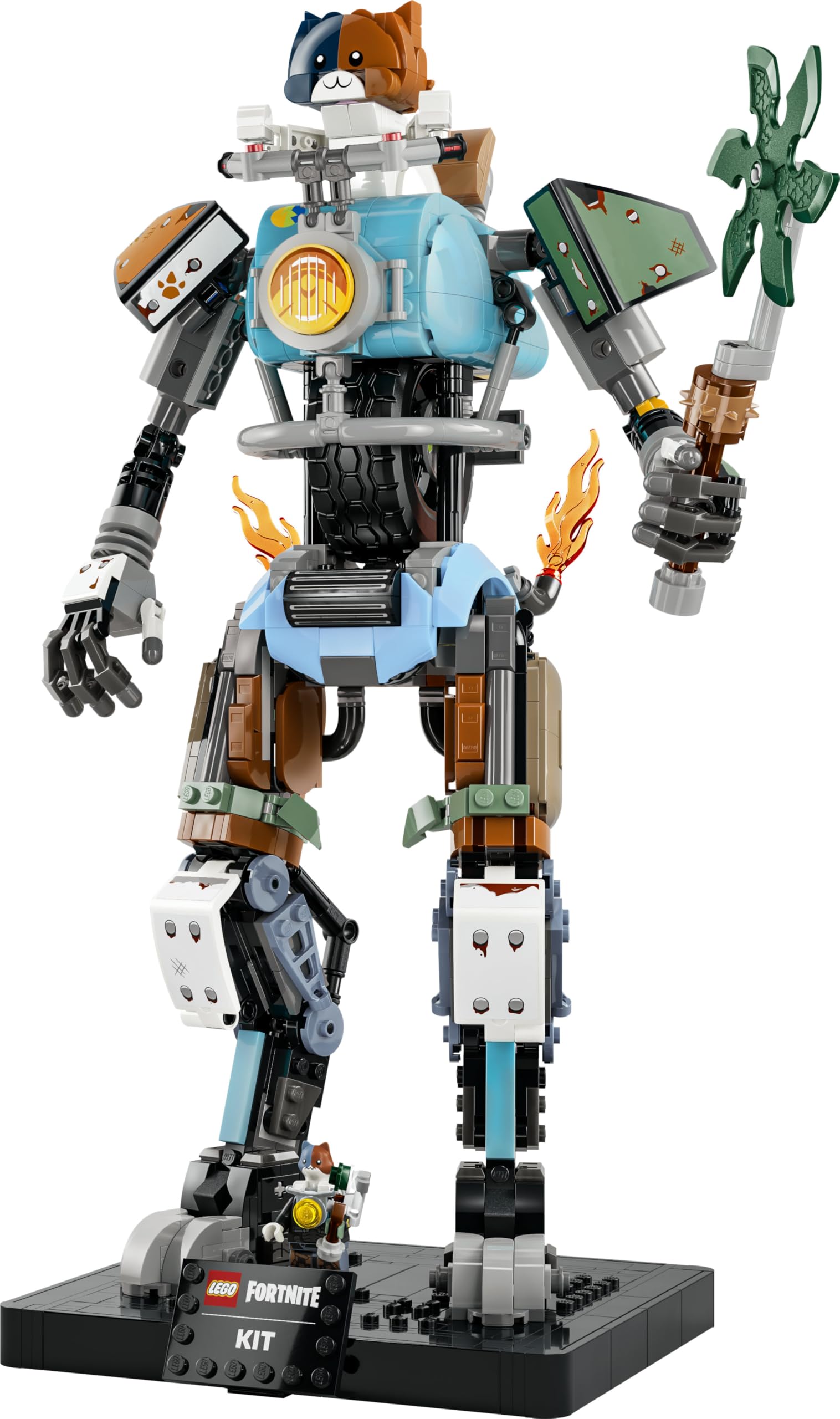 LEGO Fortnite KIT - Action Figure Giocattolo con Piccone Artigli Potenti e Ruota Girevole - Decorazione da Cameretta - Regalo per Gamer, Bambini e Bambine da 12 Anni in su Fan dei Videogiochi - 77081