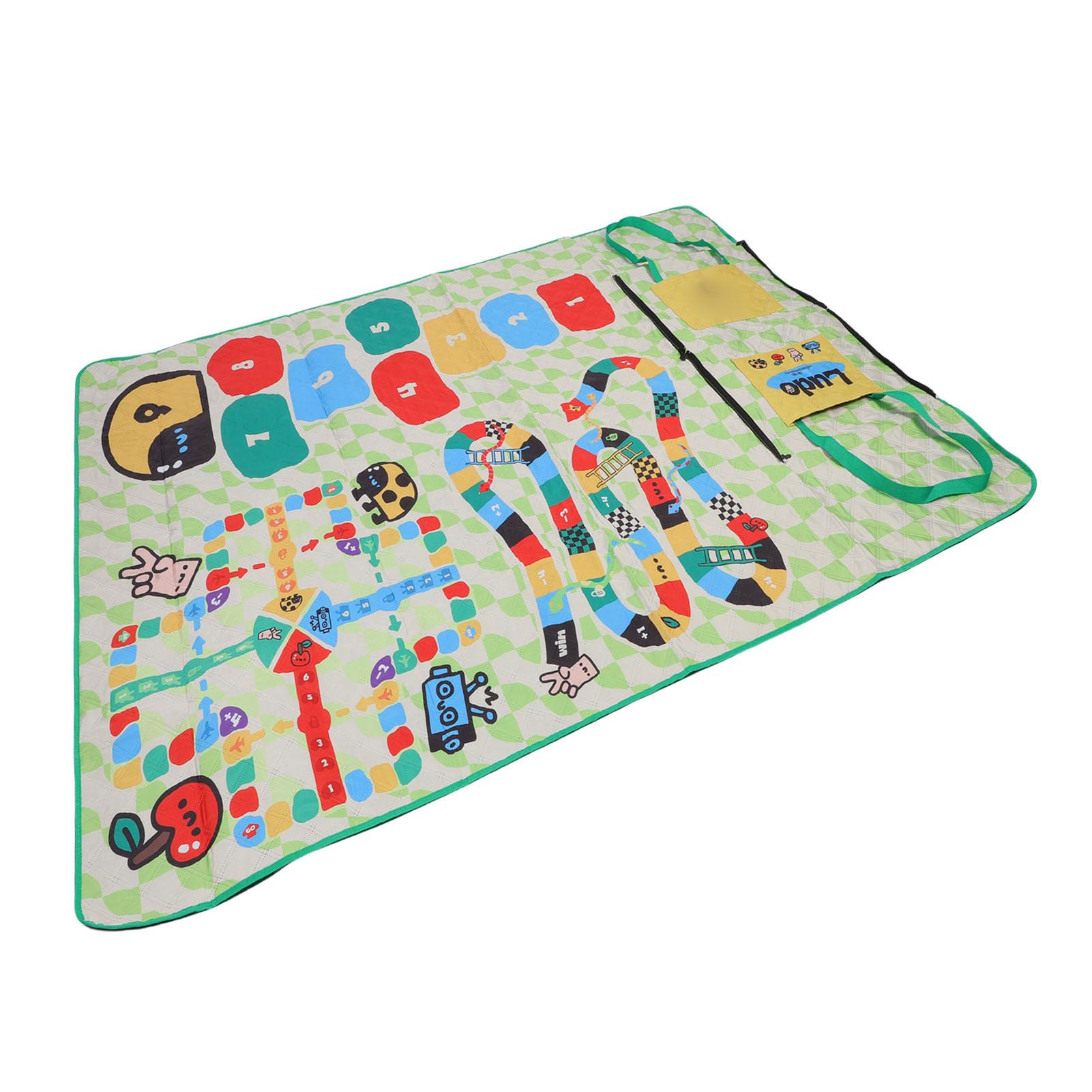 ViaGasaFamido Tappetino da Picnic, Coperta Portatile Grande e Spessa, Ideale per il Campeggio all'aperto e il Divertimento in Spiaggia, Dimensioni 78,7 X 57,1 Pollici
